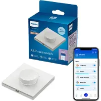 Philips Smart Lighting Éclairage Intelligent - Interrupteur Rotatif Gradation Blanc