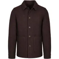 Suitable Surchemise Laine Bouclée Marron