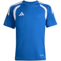 Adidas Garçons, T-shirt de sport, Tiro League Kinder-Trikot Blau (128), Blanc, Bleu