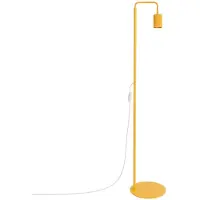 Sollux Lampadaire RAYO 1 jaune 1xGU10 10W aluminium 160x30x30cm
