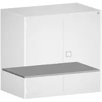 Merkloos Armoire de rangement avec étagères pour l'organisation