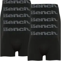 Bench Lot de dix boxers putton hommes - Noir/Noir/Noir/Noir/Noir