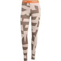 Adidas Legging de base pour femmes , matière synthétique, couleur "wonder taupe", taille L