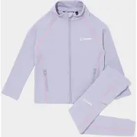 Berghaus Ensemble Haut zippé/Legging Aptitude Fille Enfant - Violet, Violet