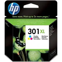 HP Encre couleur 300 p. n° 301XL