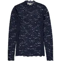 Garcia Z0075 Long Sleeve T-shirt Bleu S Femme