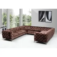 AEA Designer Chesterfield Ecksofa Sofa Couch Polster U-Form Sofas Sitz Eck Big XXL