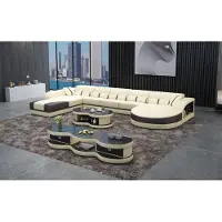 AEA Wohnlandschaft Design Polster Couch U-Form Sofas Luxus Klasse Couchen