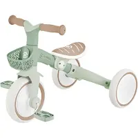 Globber Tricycle Learning Trike 3-en-1 ecologic Sauge