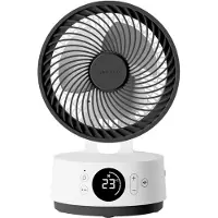 Meaco Sefte 6, Ventilateur, Blanc, Noir