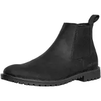 SKECHERS Die Bowery Tayln, bottines Chelsea, couleur noire, taille 45 EU