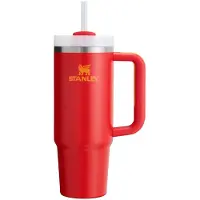 Stanley Gobelet Isotherme en Acier Inoxydable Quencher H2.0 avec Couvercle et Paille, 3 Litres
