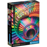 Clementoni Legpuzzel Compact Colorboom Trap, 500st.