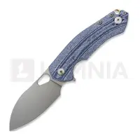 GiantMouse Couteau pliant ACE Biblio XL Denim Micarta