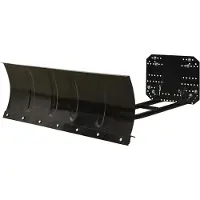 vidaXL chasse-neige pour ATV 115x38 cm noir