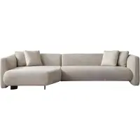 Xl Moebel Gmbh Beiges L-Form Stoffsofa Designer Wohnzimmer Polster Couchen Textil Möbel
