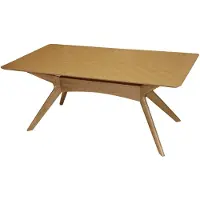 Dripio Table rectangulaire en bois de chêne, dimensions : 180 x 95 x 75 cm