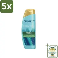 Head & shoulders 5 x Shampoo anti-pelliculaire DermaX Pro , formule apaisante, 470 ml - Pack de 5