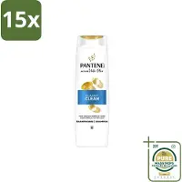 Pantene 15 flacons de shampooing Pro-V Classic Clean, 250 ml - Pack économique - 15 pièces
