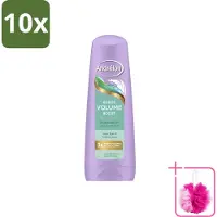 Unilever 10 x Après-shampooing volumisant Andrélon Kokos - 200 ml - Lot de 10