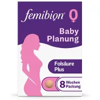 P&G Health Pro Femibion 0 Planification des bébés Acide folique + Metafolin en comprimés, 56 comprimés