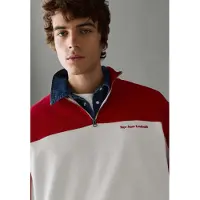 Pepe Jeans Pull-over 'JORY' rouge / blanc
