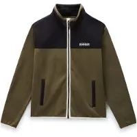 Napapijri Veste en polaire 'T-Dergana' kaki / noir