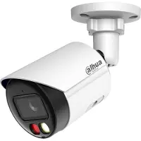 Dahua Caméra IP Bullet IPC-HFW2649S-S-IL-0360B, 6 mégapixels, avec double éclairage, PoE, indice de protection IP67
