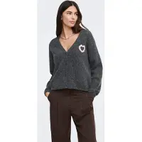 ONLY Cardigan 'ONLLovie' anthracite / rose