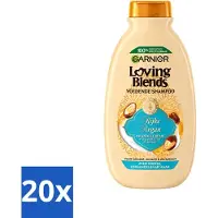 Garnier Loving Blends Shampooing Riche à l'Argan 300 ml - Pack avantage - 20 pièces