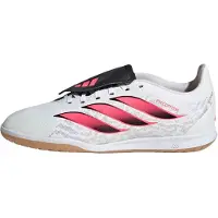 Adidas Chaussures de salle Predator Club Fold-Over Tongue Sala Indoor Football Boots Kids "White/Black/Pink" pour Enfant