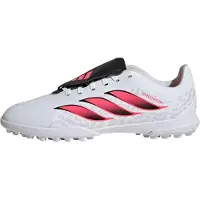 Adidas Chaussures de foot Predator Club Fold Over Tongue Turf Football Boots Kids "Cloud White / Solar Turbo / Core Black" pour Enfant