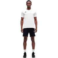 Adidas Pantalon de sport 'Essentials 3-Stripes French Terry' noir / blanc