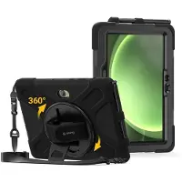 Crong Defender Plus - Rugged Case Samsung Galaxy Tab Active5 Pro 101 (black) (Samsung Galaxy Tab Active 5 Pro), Étui pour tablette, Noir