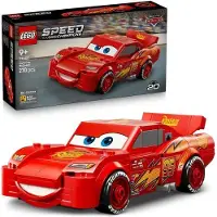 LEGO Voiture Speed Champions Flash McQueen 77255, Jouet à Construire, Rouge, Garçon ou Fille 9+ Ans