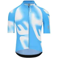 Q36.5 Gregarius Pro Big Logo Short Sleeve Jersey Bleu XS Homme