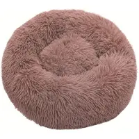 Sonstiges Lit pour chien, lit pour chat, doux, rond, en peluche, 90 cm, couleur kaki