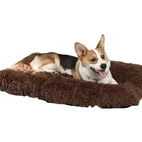 Sonstiges Lit pour chien douillet, lavable, antidérapant, extra épais, pour chiens de taille moyenne et chats, tailles XS à L