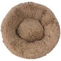 Sonstiges Lit pour chien, lit pour chat, doux, rond, en peluche, 40 cm, couleur kaki