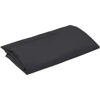 vidaXL Housse de remplacement pour parasol de jardin, noire, 300 cm, en polyester