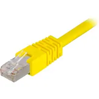 Deltaco F/UTP Cat6 patch cable 2m, sleeve
