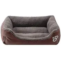 Sonstiges Lit pour chien, lit pour chat, panier pour chien, couchage, M Café, coussin réversible, Oxford/Flor