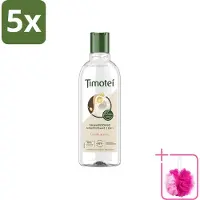 Timotei 5 x Shampooing 2-en-1 Nourrissant - 300 ml - Pack économique - 5 pièces
