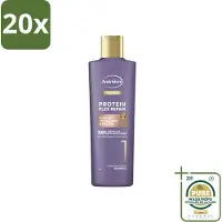 Unilever 20 x Shampooing réparateur protéiné Andrélon Pro Care - 250 ml - Lot de 20 pièces