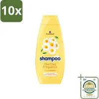 Schwarzkopf 10 flacons de shampooing "Chaque Jour" à la camomille - 400 ml - Lot de 10