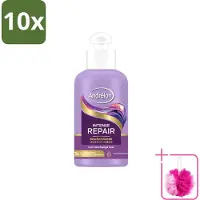 Unilever 10 x Crème réparatrice intense Andrélon, sans rinçage - 200 ml - Lot de 10 pièces
