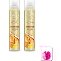 Unilever 2 x Shampooing sec Andrélon Blond pour cheveux blonds - 245 ml - Pack économique - 2 pièces