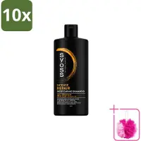 Syoss 10 flacons de shampooing réparateur pour cheveux secs et abîmés, 440 ml - Pack économique - 10 pièces