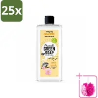 Marcels Green Soap 25 x Shampooing quotidien Marcel's Green Soap - Vanille et cerisier - 300 ml - Pack économique - 25 pièces
