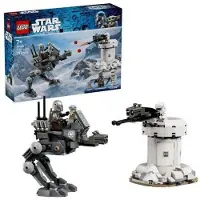 LEGO Star Wars 75444 L'Attaque de l'AT-RT, Jouet de Construction pour Garçon 7 ans, Maquette